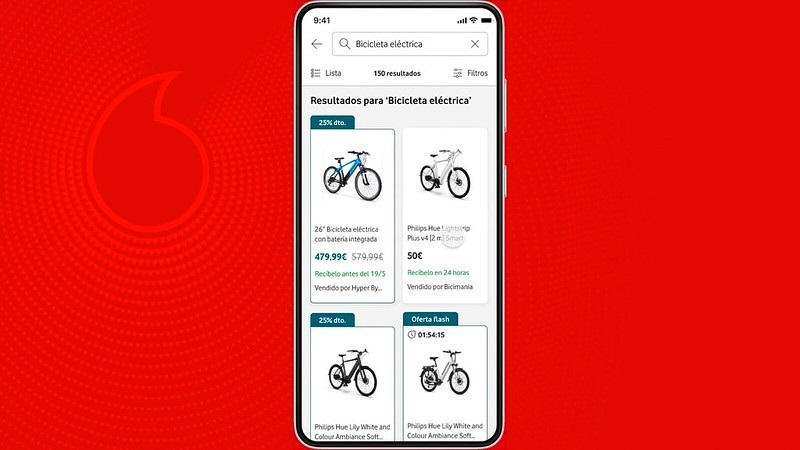 Vodafone comienza a testar un marketplace con más de 100 vendedores con vistas a lanzarlo antes de verano Vodafone comienza a testar un marketplace con más de 100 vendedores con vistas a lanzarlo antes de verano