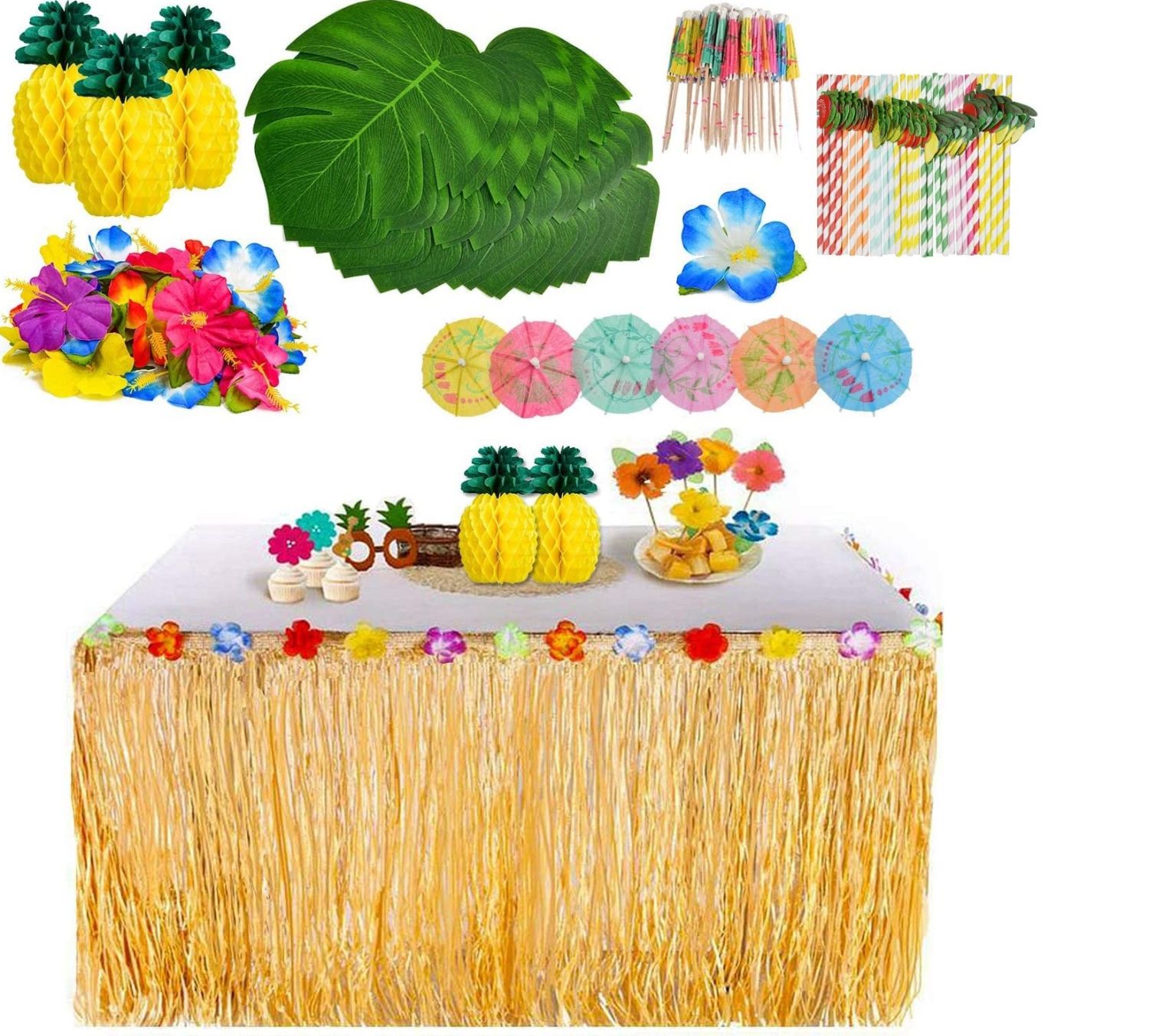 Fiesta hawaiana y no sabes dónde comprar tus complementos Amazon tiene una amplia selección de productos temáticos a precios increíbles