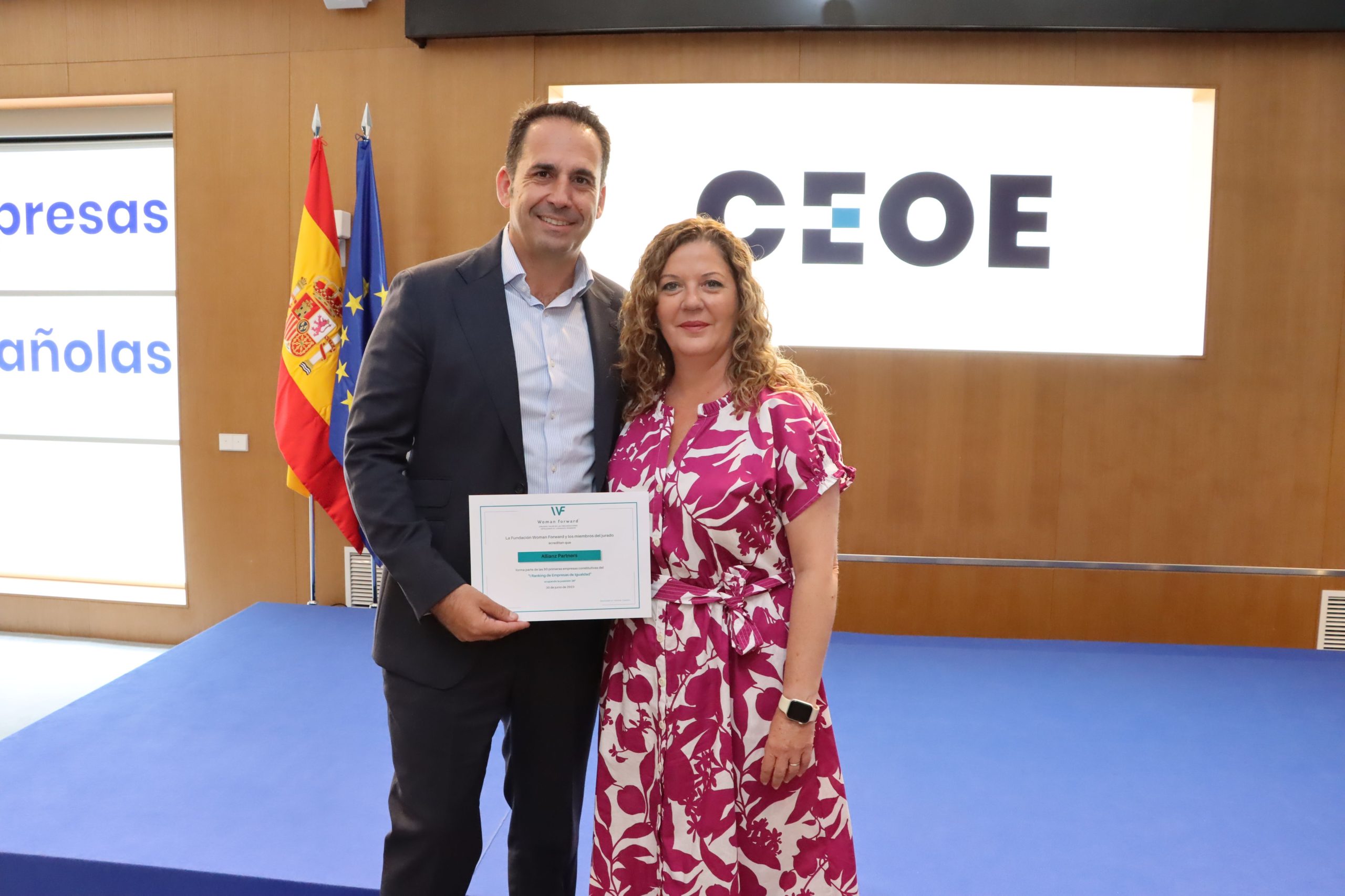 Allianz Partners entre las 50 empresas más igualitarias, según la Fundación Woman Forward 1 IMG 8628 scaled