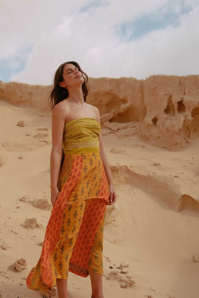 La falda Slowlove de Cortefiel