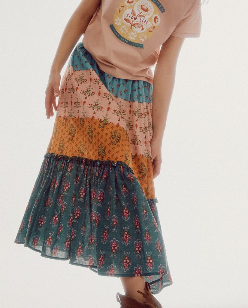 ¿Qué es el diseño patchwork combinado con el estilo paisley?