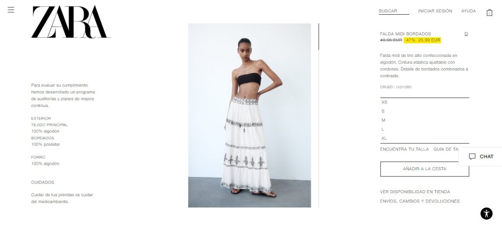 La falda midi de Zara a mitad de precio más cool de este verano 114 La tendencia en de moda que tiene usar faldas midi en verano de Zara