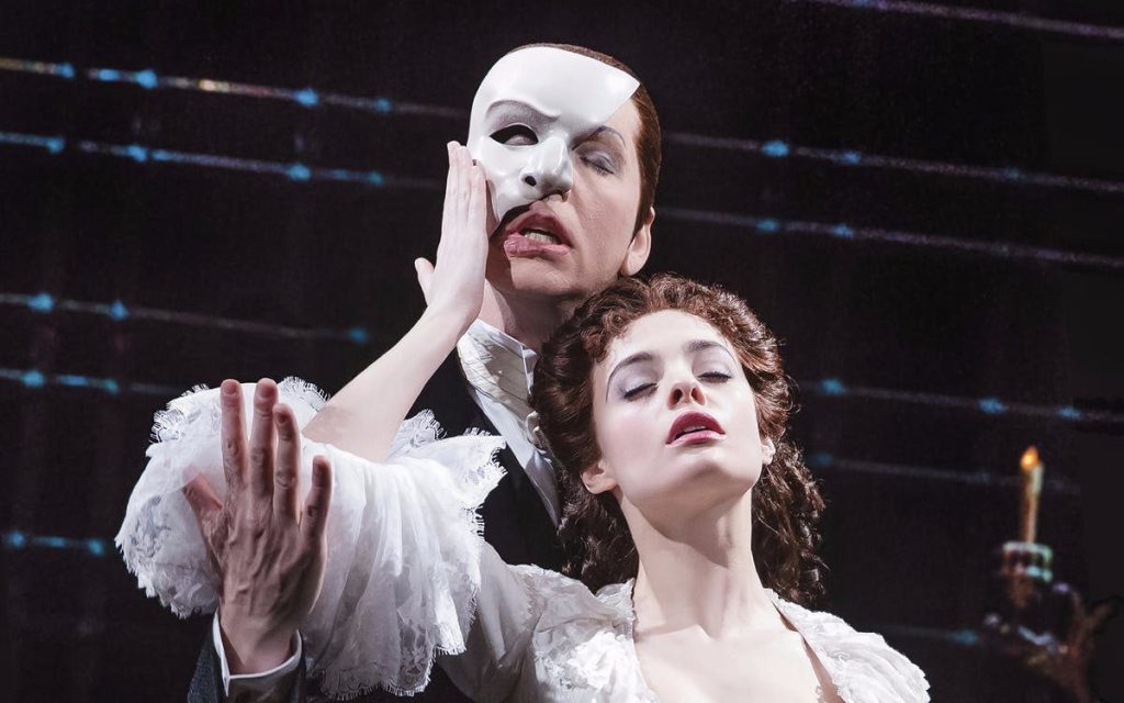 La protagonista femenina de El Fantasma de la Ópera, Christine Daaé
