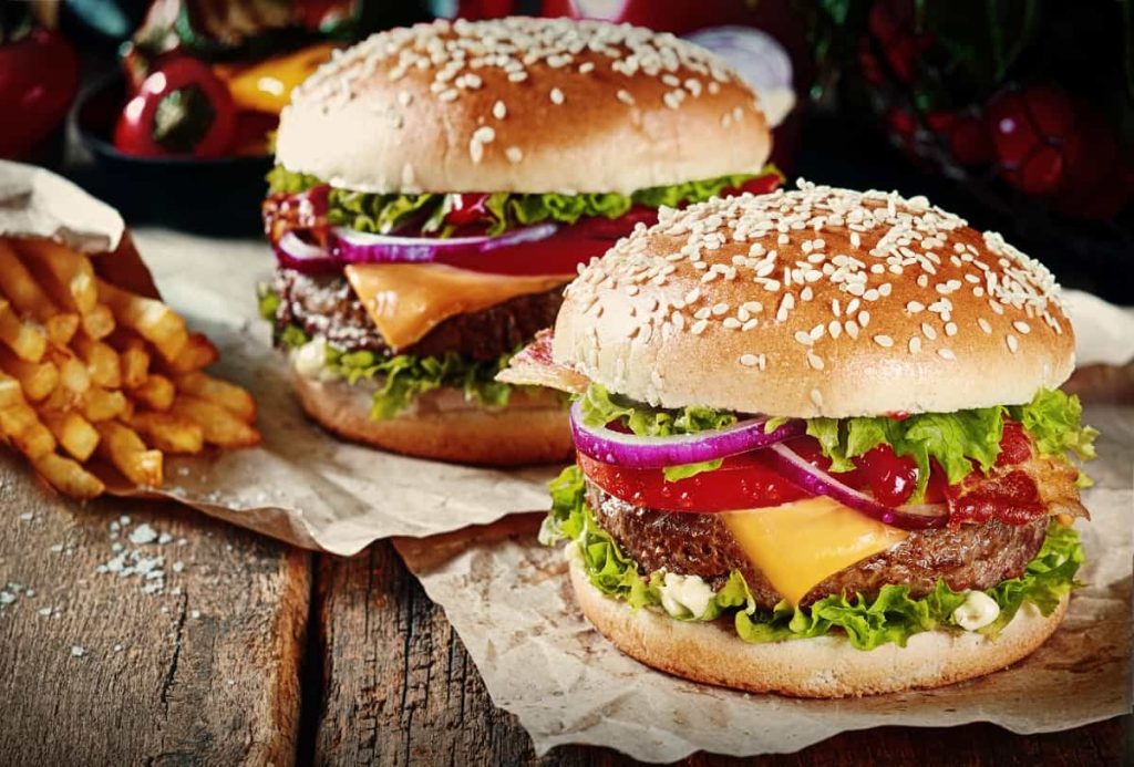 Las hamburguesas, uno de sus mejores alimentos