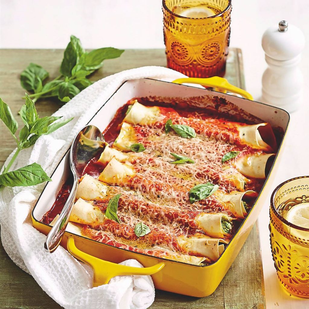 Los canelones de verduras tienen que estar presentes en tu recetario