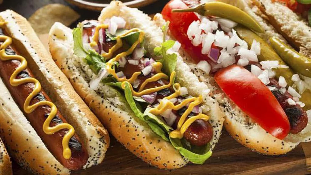 Muchas comidas copiosas