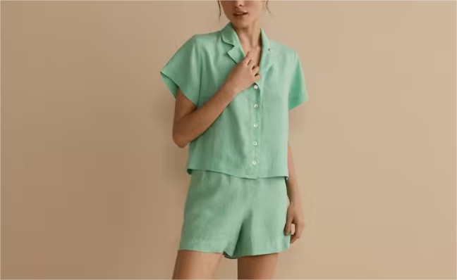 Pijama corto tipo masculino el corte ingles