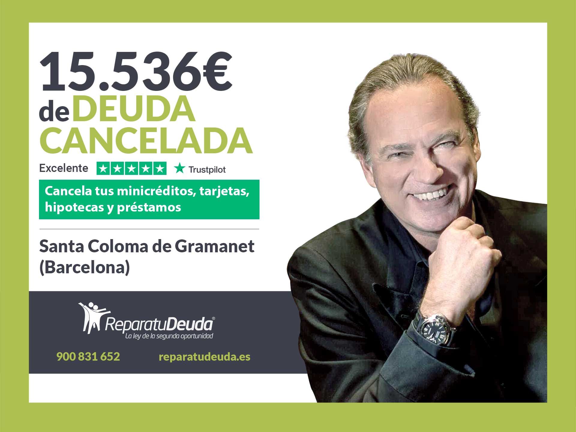 Repara tu Deuda cancela 15.536 € en Santa Coloma de Gramanet (Barcelona) con la Ley de Segunda Oportunidad 1 Repara tu Deuda cancela 15.536 ? en Santa Coloma de Gramanet (Barcelona) con la Ley de Segunda Oportunidad