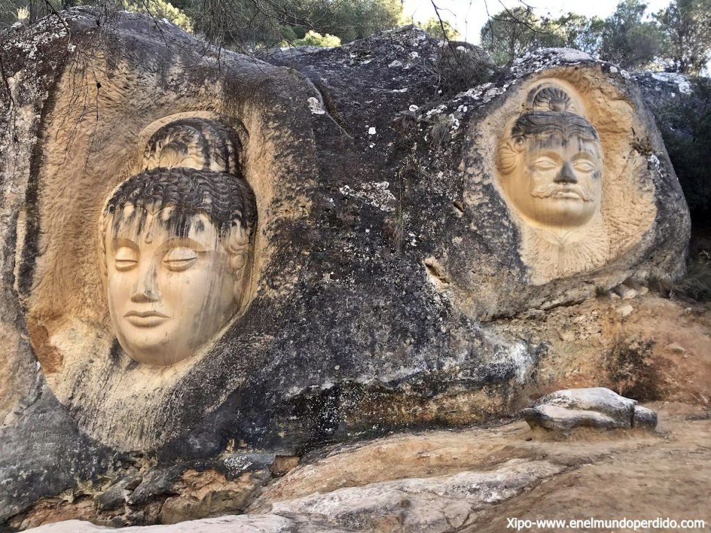 Ruta de las Caras en Buendía, Cuenca