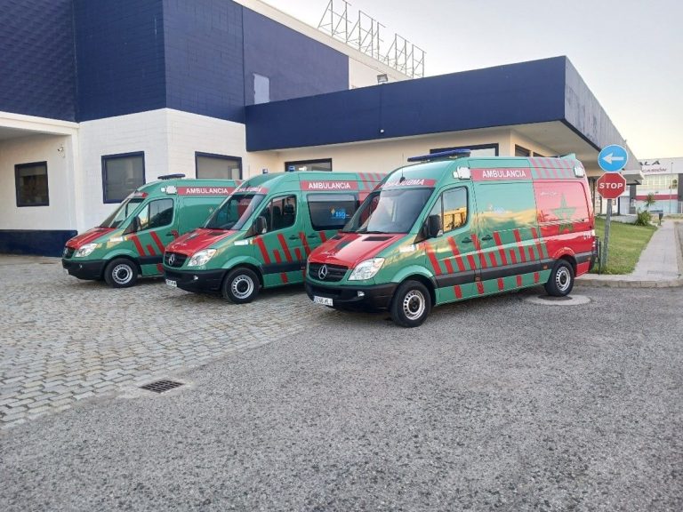 La Fundación SSG dona tres ambulancias nuevas para el apoyo sanitario en zonas rurales de Marruecos