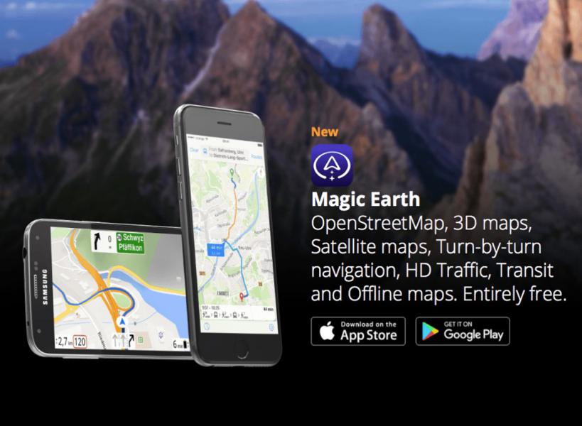 Magic Earth es una poderosa herramienta de navegación