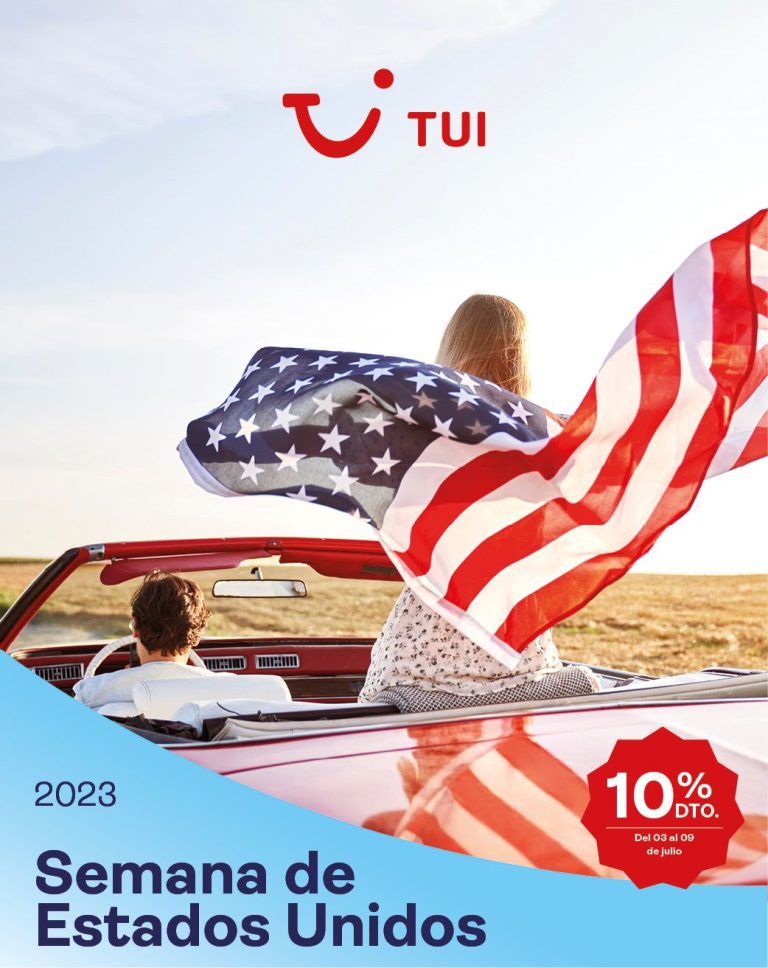 TUI lanza la "Semana de Estados Unidos" con un 10% de descuento en toda la programación al país