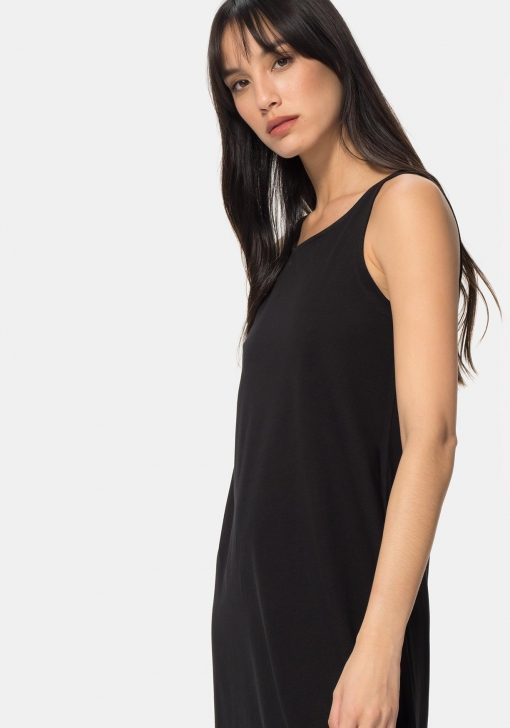 Vestido de algodón largo de Mujer TEX