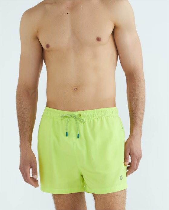 bañador bermuda liso el corte ingles