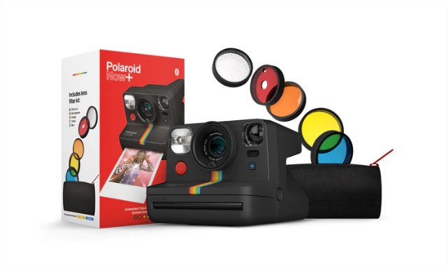camara polaroid negra