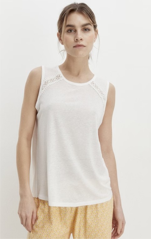 camiseta puntilla el corte ingles