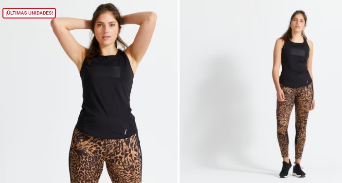 Camiseta Fitness Cardio tirantes de Decathlon