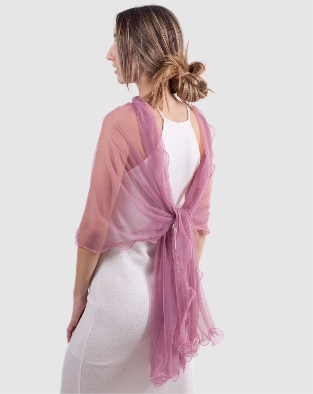 El Corte Inglés: Déjate de preocuparte por el "¿y si refresca?", con estos chales y fulares veraniegos a precios de escándalo 2 chal fiesta tul mr complements el corte ingles