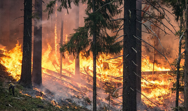 Riesgo de incendios persistente