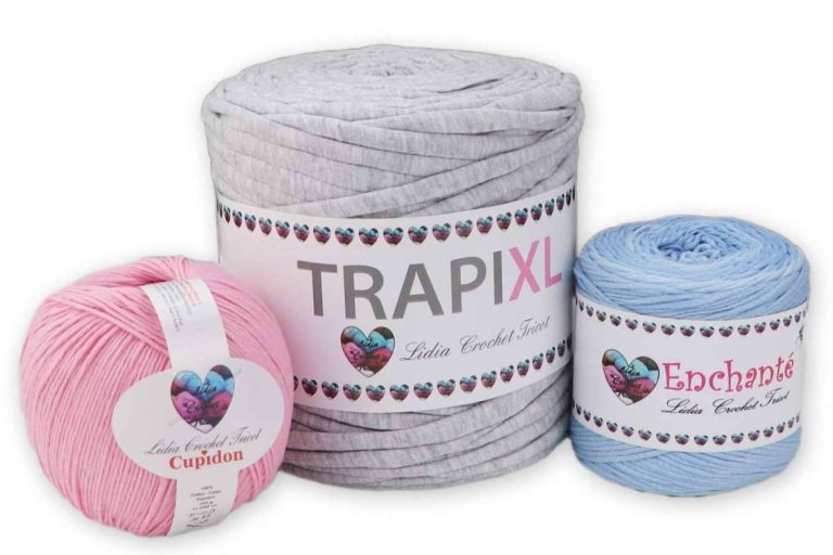Todo lo necesario para empezar con manualidades con trapillo, por Lidia Crochet Tricot