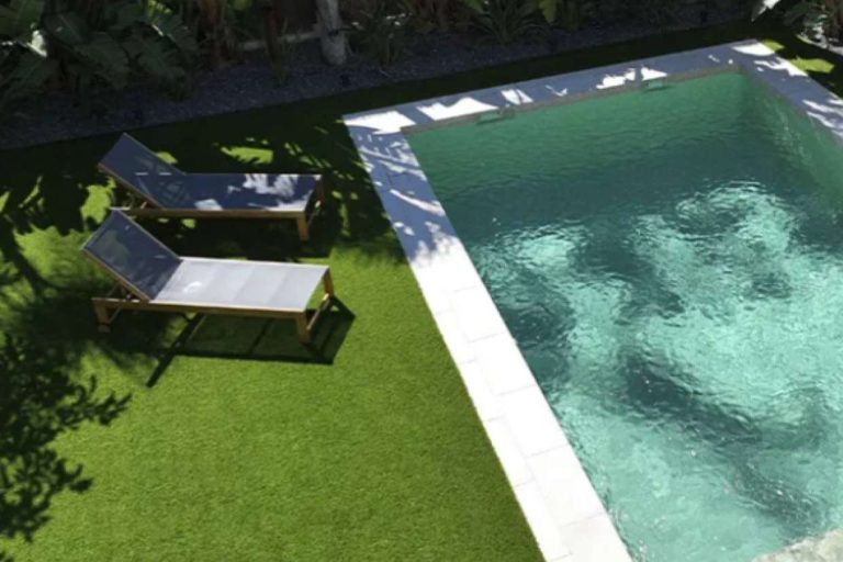 Decoración de jardines exteriores con Albergrass