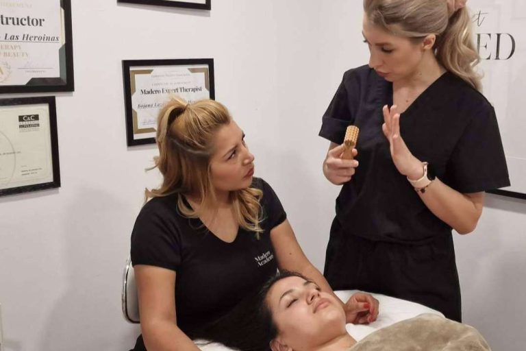 Las Heroínas, la academia española que forma parte de la Asociación Europea de Maderoterapeutas 