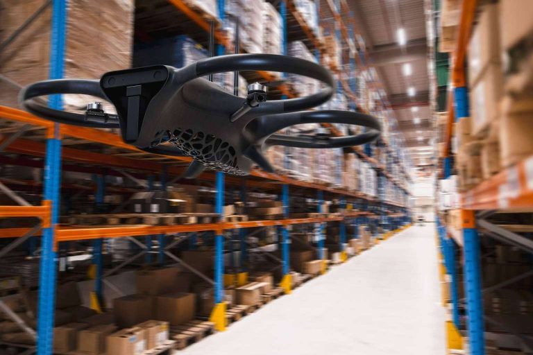 Dron autónomo indoor con visión e inteligencia artificial para la monitorización de incidencias en almacenes logísticos