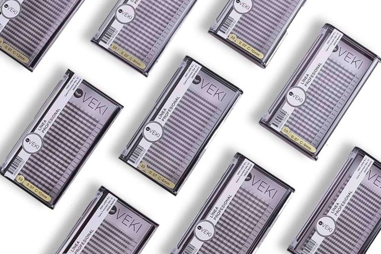 Los productos cosméticos y las extensiones de pestañas que ofrece VEKI