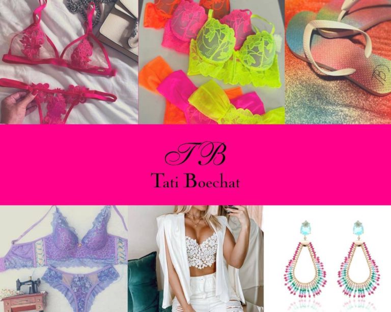 Tati Boechat brinda ropa interior de mujer de alta calidad, para que todas las personas se vean bellas e increíbles