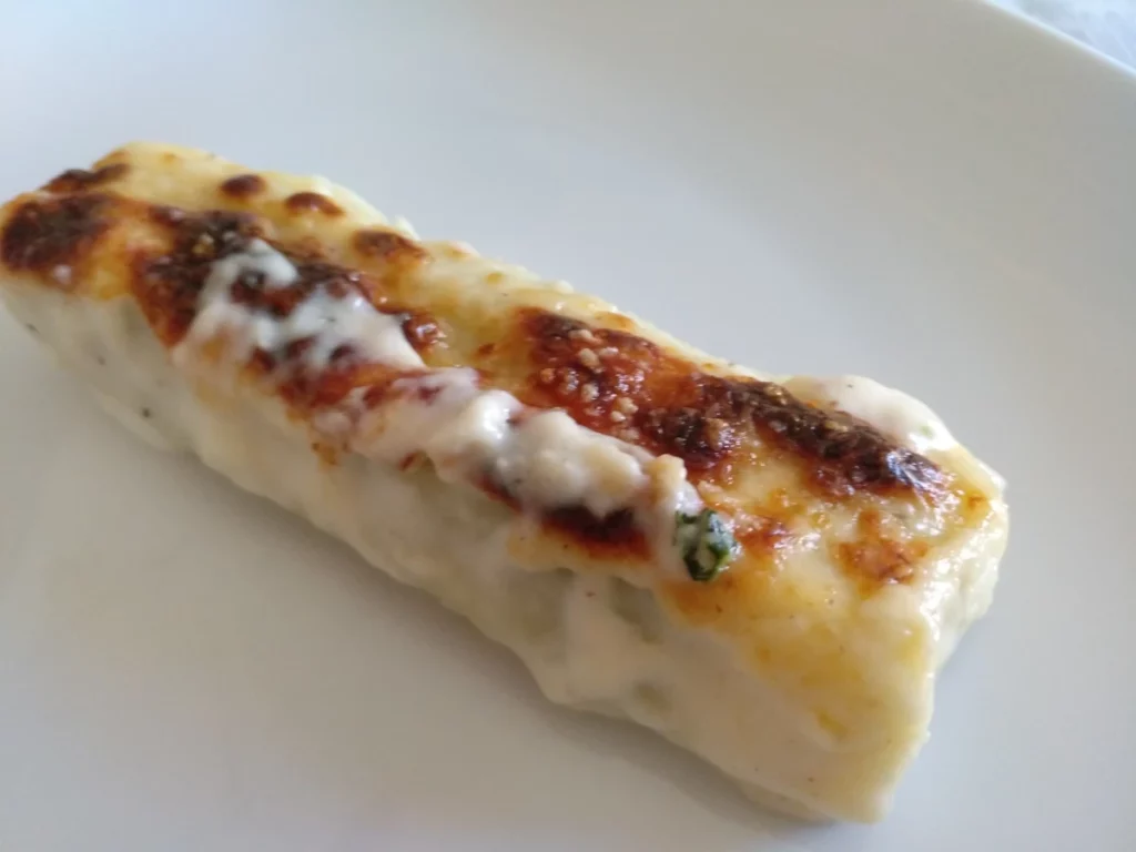 Para el relleno de los canelones de verduras