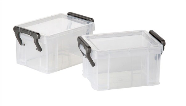 set 2 cajas almacenaje el corte ingles