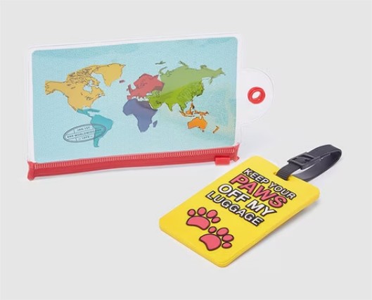 tarjetero identificador amarillo el corte ingles