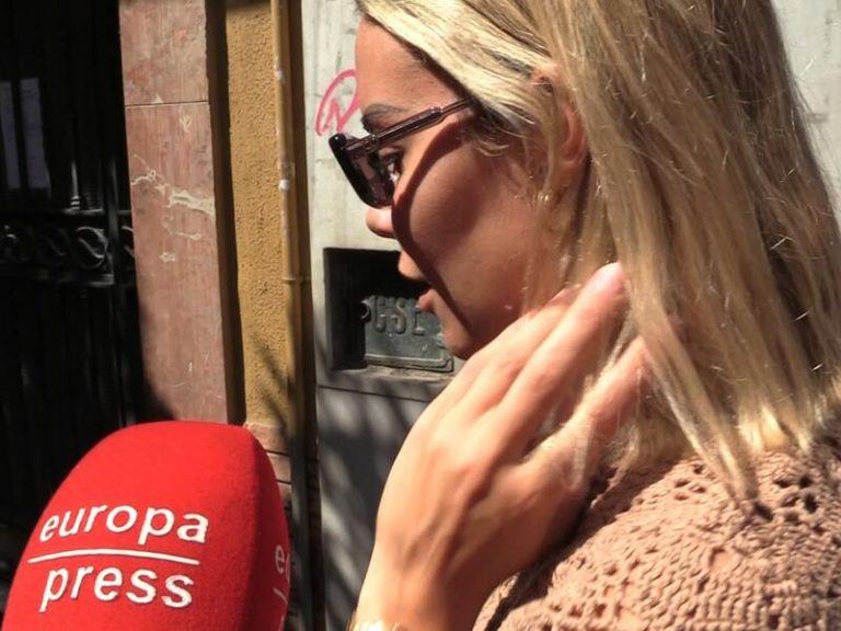 Primeras palabras de Alba Silva tras la operación de Sergio Rico: 