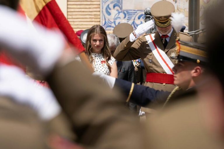 La Princesa Leonor inicia mañana su formación militar como futura capitana general de las Fuerzas Armadas