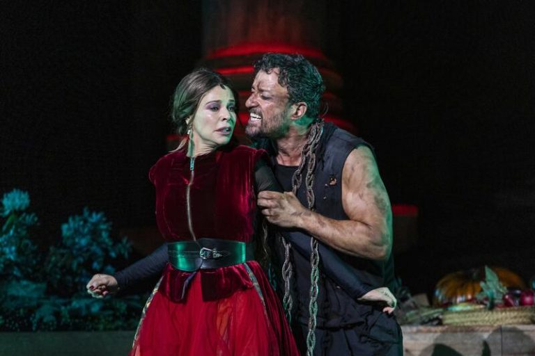 Belén Rueda encarna a Salomé en el Teatre Romà de Sagunt para reflexionar sobre el poder de la seducción