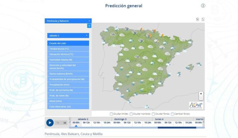 La llegada de una DANA provocará lluvias generalizadas y persistentes en toda la Península y Baleares este fin de semana