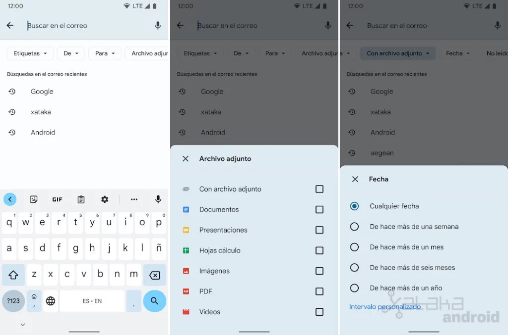 7 trucos para usar Gmail en tu móvil Android 80 Poner orden en la bandeja de entrada de Gmail desde Android