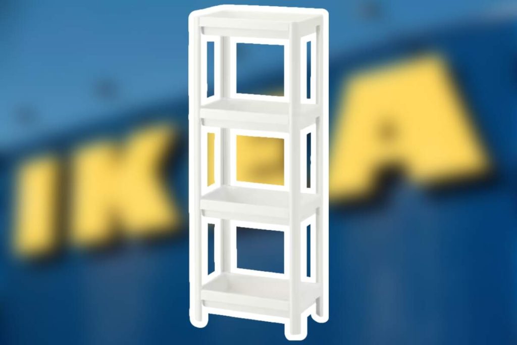 La estantería de Ikea es perfecta