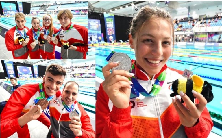 España se pone en 26 medallas a falta del último día del Mundial de Natación Paralímpica