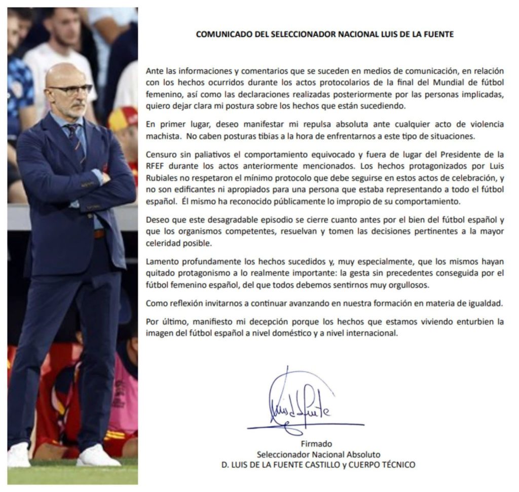 El apoyo internacional a la selección femenina contrasta el silencio de los jugadores del fútbol masculino 2 F4d2QuSXIAA5TZA 1