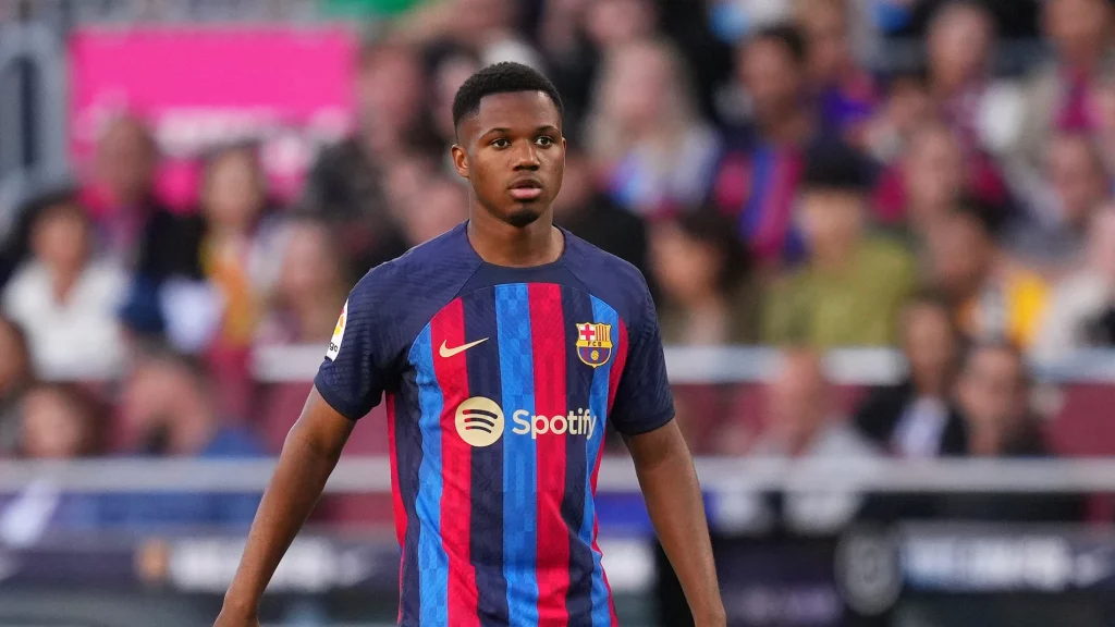 Ansu Fati: puerta de salida rumbo a la Premier 54 Hasta junio del año 2024