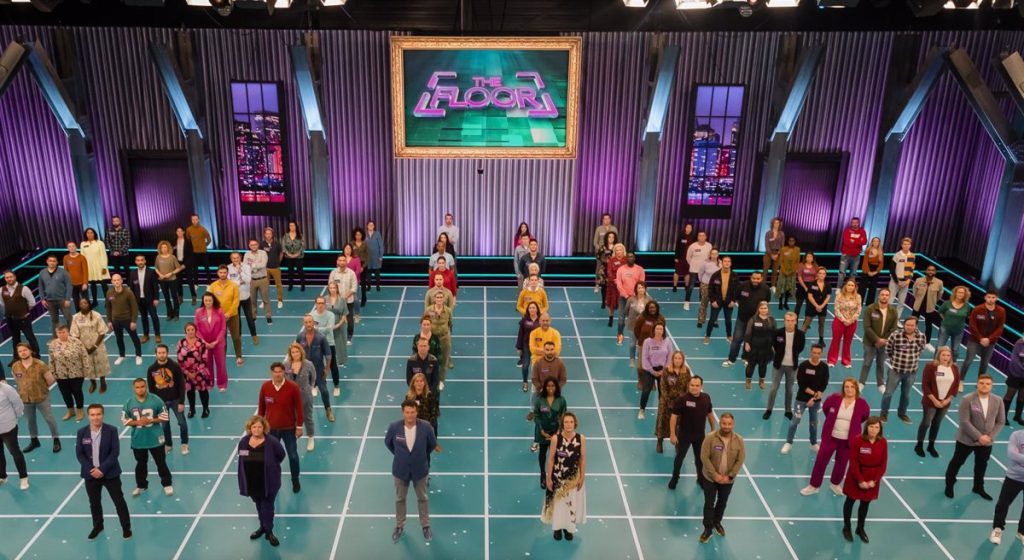 Con un asombroso suelo LED