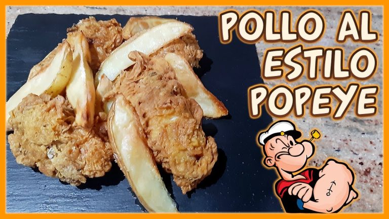 La receta para un pollo frito rebozado como el de Popeye