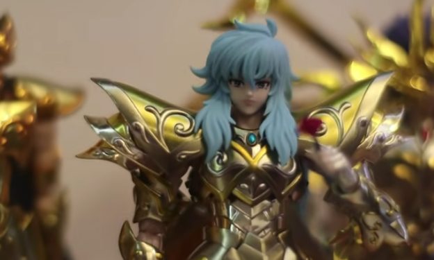 Las figuras de Los Caballeros del Zodiaco con las que jugabas de niño, y ahora son para coleccionistas