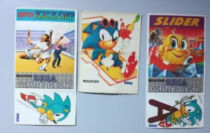Los cromos de Sega de Bollycao que arrasaban en los 90