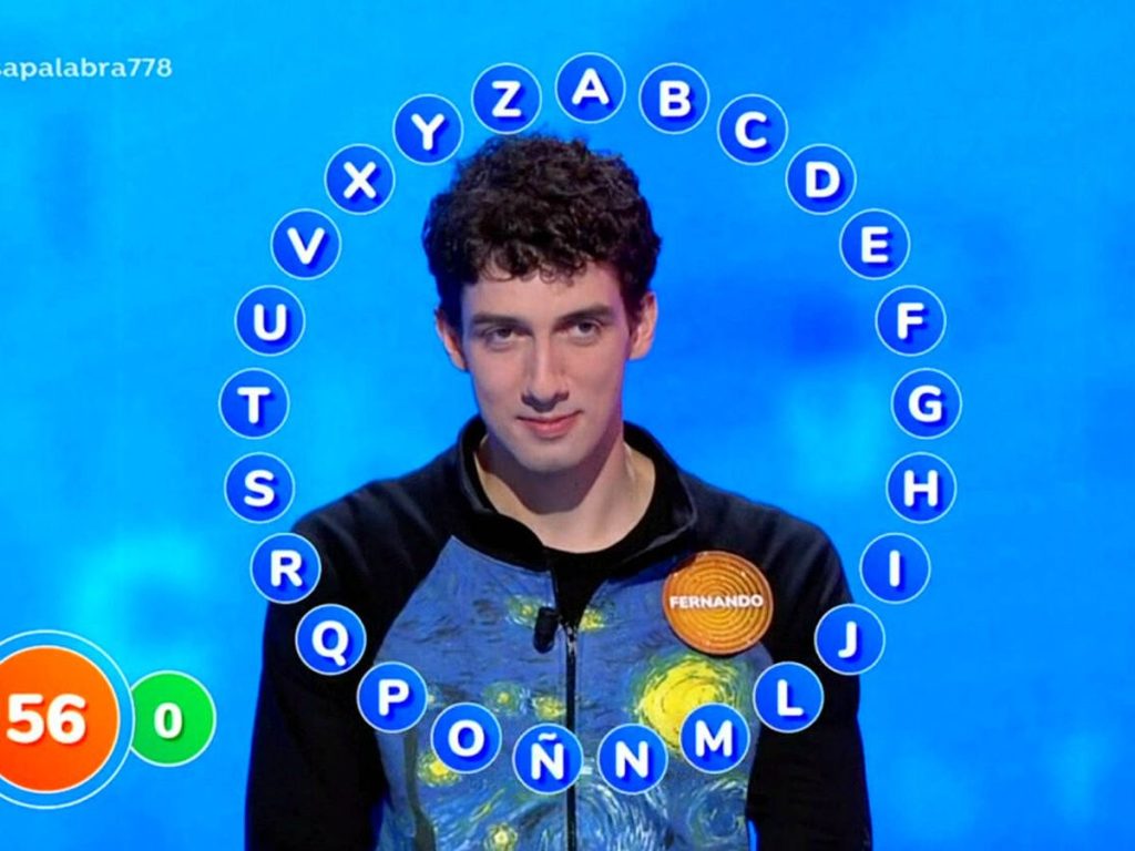 Moisés dio la lucha en “Pasapalabra”