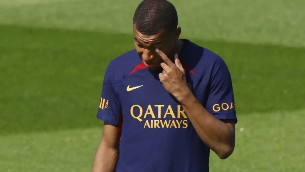 Por lo pronto, Mbappé está entrenando