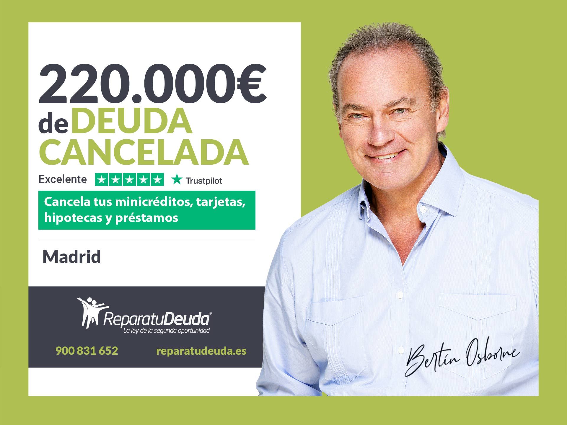 Repara tu Deuda Abogados cancela 220.000€ en Madrid con la Ley de Segunda Oportunidad 1 Repara tu Deuda Abogados cancela 220.000? en Madrid con la Ley de Segunda Oportunidad