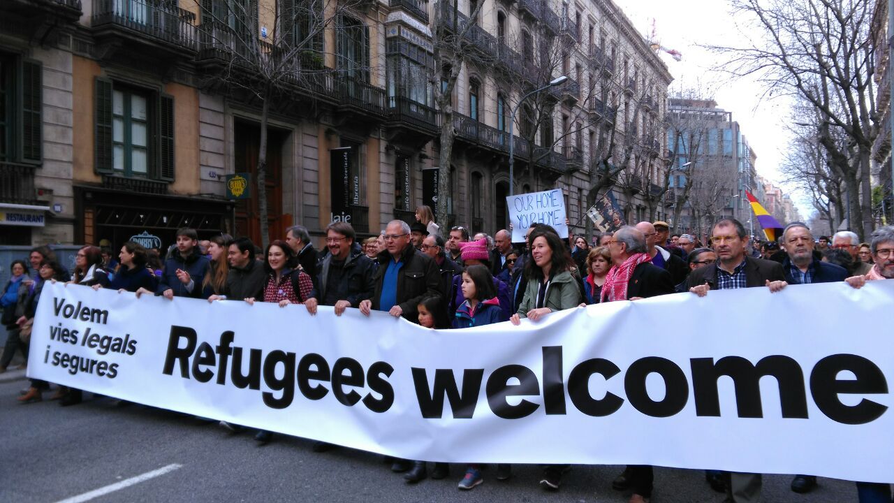 Refugiados sí, pero no en mi casa: la hipocresía de las manifestaciones 