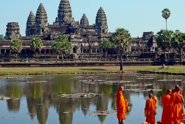 Templos de Angkor en Camboya
